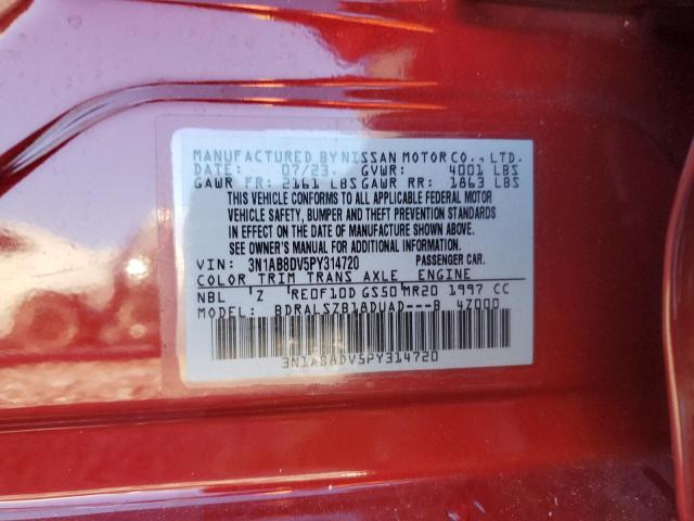 2023 NISSAN SENTRA SR 3N1AB8DV5PY314720