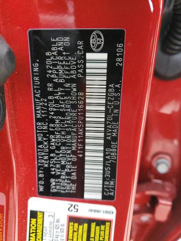 2023 TOYOTA CAMRY XLE - 4T1F11AK5PU116628