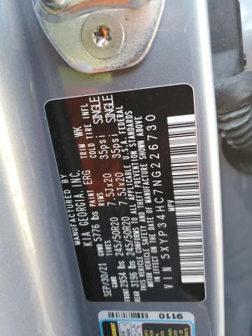 2022 KIA TELLURIDE - 5XYP34HC7NG226730