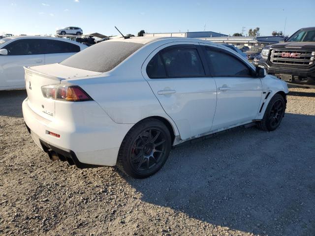 MITSUBISHI LANCER EVO 2010 white  gas JA32W8FV1AU007251 photo #4