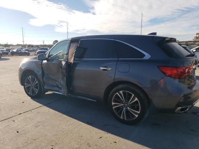 ACURA MDX TECHNO 2019 gray  gas 5J8YD3H77KL009162 photo #3