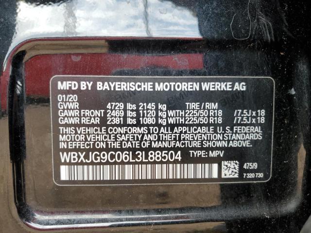 2020 BMW X1 XDRIVE2 - WBXJG9C06L3L88504