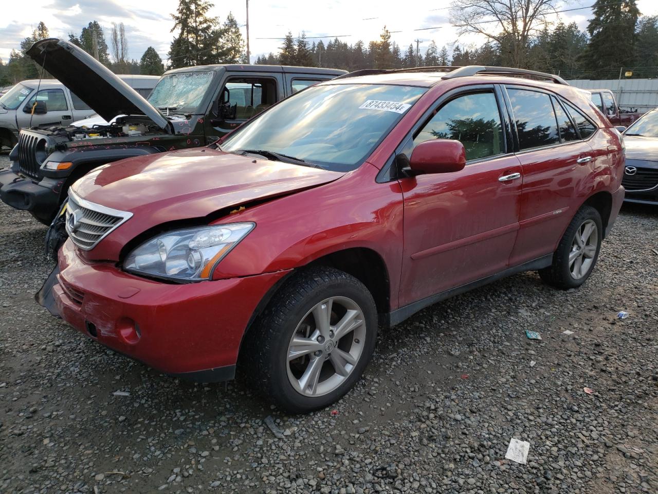 Lot #3049734130 2008 LEXUS RX 400H