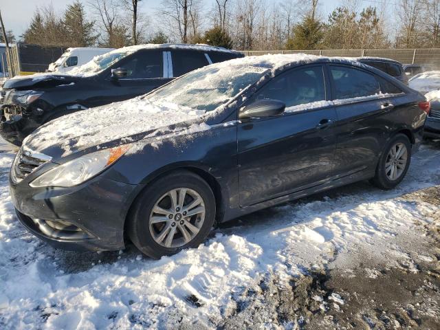 HYUNDAI SONATA GLS 2013 blue  gas 5NPEB4AC7DH673988 photo #1