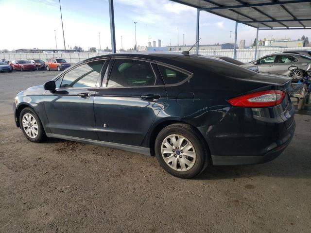 FORD FUSION S 2014 black  gas 3FA6P0G79ER393387 photo #3