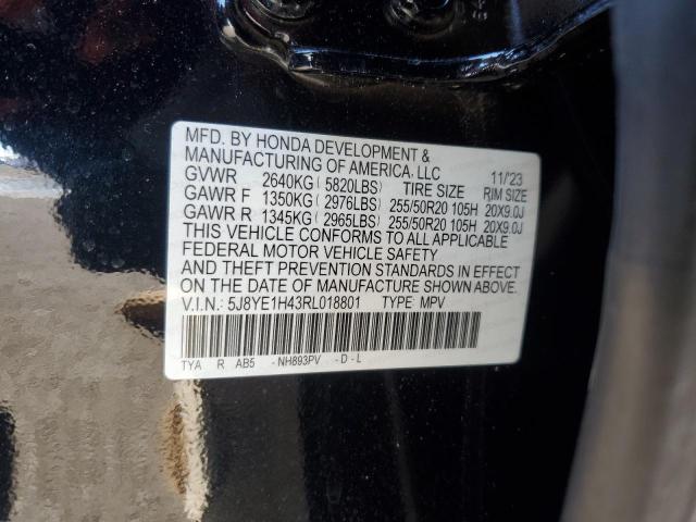 2024 ACURA MDX TECHNO - 5J8YE1H43RL018801