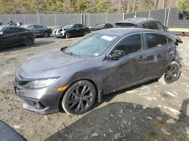 Vin: 19xfc2f82le015542, lot: 87873595, honda civic sport 2020 img_1