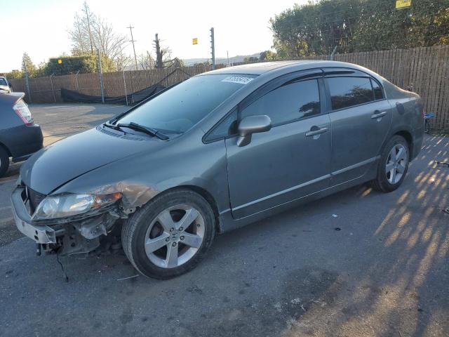 HONDA CIVIC EX 2007 gray  gas 1HGFA15827L045589 photo #1