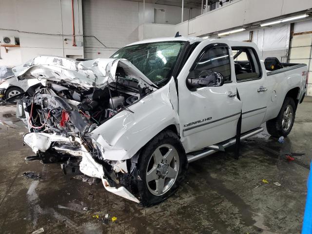 GMC SIERRA K25 2013 white  diesel 1GT125E85DF141501 photo #1