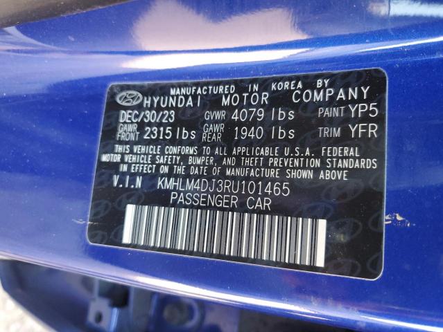 2024 HYUNDAI ELANTRA BL KMHLM4DJ3RU101465