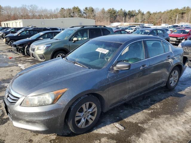 HONDA ACCORD LXP 2011 gray sedan 4d gas 1HGCP2F45BA030009 photo #1