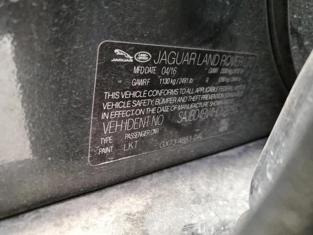 2017 JAGUAR XF PREMIUM SAJBD4BV4HCY29193