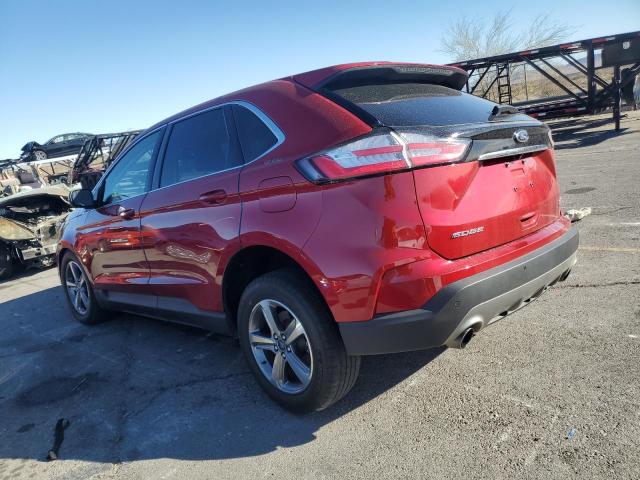 FORD EDGE SEL 2020 red  gas 2FMPK3J97LBB15037 photo #3