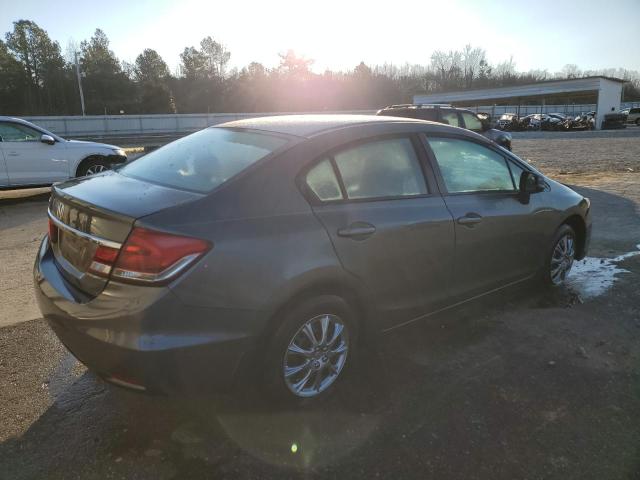 HONDA CIVIC LX 2013 gray  gas 19XFB2F54DE035446 photo #4