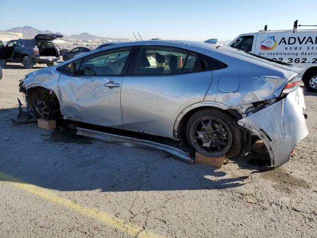 TOYOTA PRIUS LE 2024 silver  hybrid engine JTDADABU9R3015428 photo #3