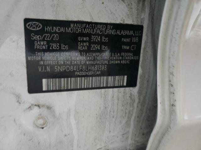 2020 HYUNDAI ELANTRA SE - 5NPD84LF8LH631393