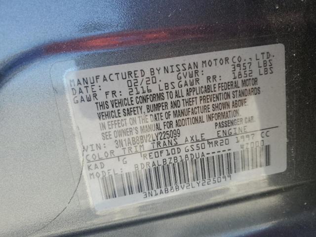 2020 NISSAN SENTRA S - 3N1AB8BV2LY225099