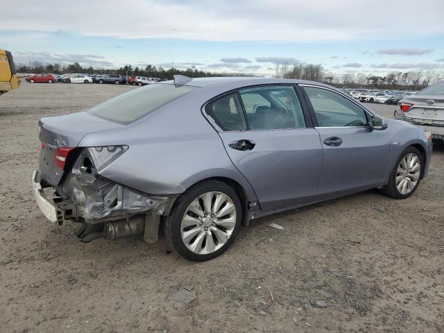 ACURA RLX SPORT 2014 silver  hybrid engine JH4KC2F9XEC000075 photo #4