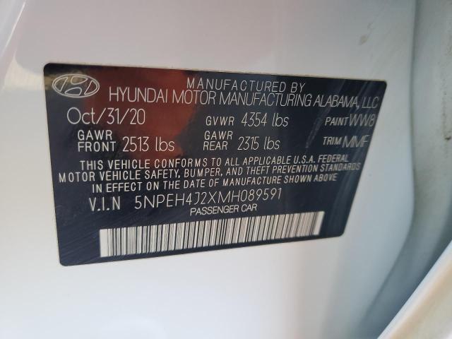 2021 HYUNDAI SONATA LIM - 5NPEH4J2XMH089591