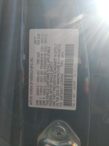 2018 ACURA RDX ADVANC 5J8TB3H71JL003422