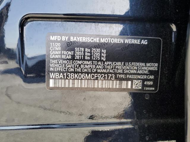 2021 BMW M550XI WBA13BK06MCF92173