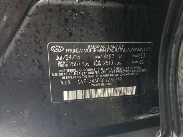 2016 HYUNDAI SONATA SPO - 5NPE34AF6GH276719