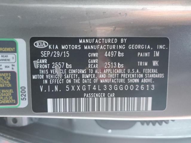 2016 KIA OPTIMA LX - 5XXGT4L33GG002613