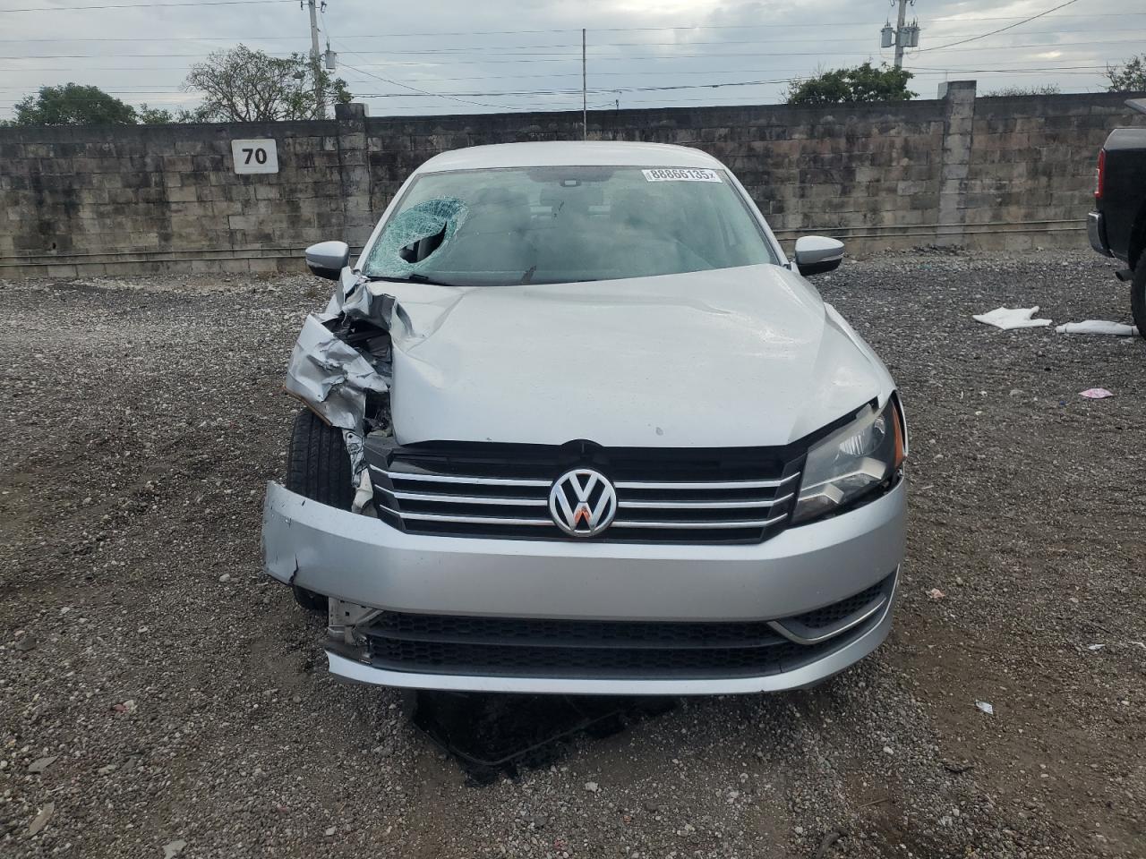 Lot #3076428365 2014 VOLKSWAGEN PASSAT SE