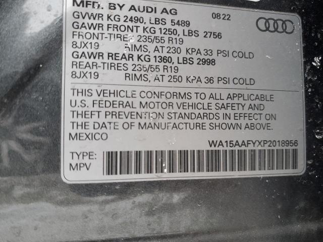 2023 AUDI Q5 SPORTBA - WA15AAFYXP2018956