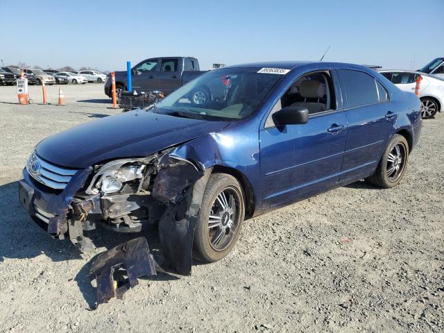 FORD FUSION S 2007 blue  gas 3FAHP06Z77R179304 photo #1