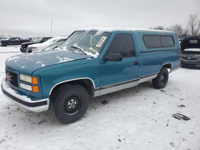 GMC SIERRA C15 1998 blue  gas 1GTEC14R7WZ530823 photo #1