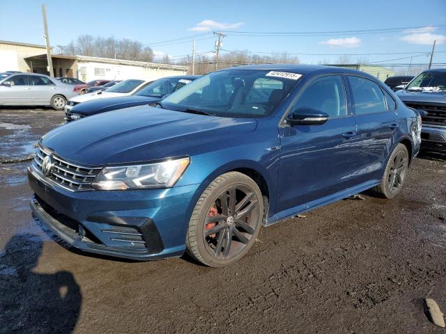 VOLKSWAGEN PASSAT S 2018 blue  gas 1VWAA7A32JC035929 photo #1