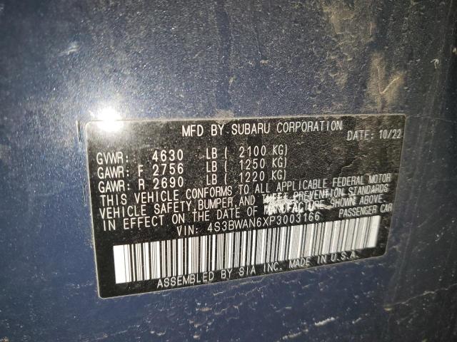 2023 SUBARU LEGACY LIM - 4S3BWAN6XP3003166