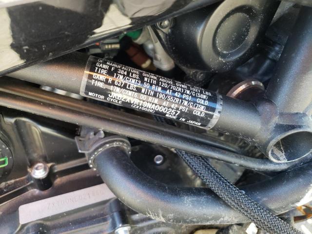 2022 KAWASAKI ZX1002 R - JKBZXVR19NA000257
