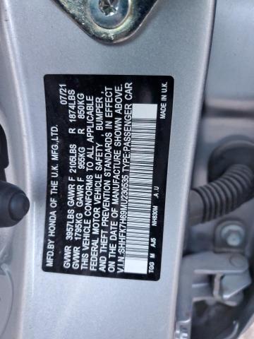 2021 HONDA CIVIC EX - SHHFK7H69MU230535