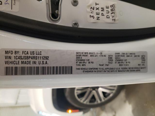 2024 JEEP WAGONEER L 1C4SJSBP4RS111292