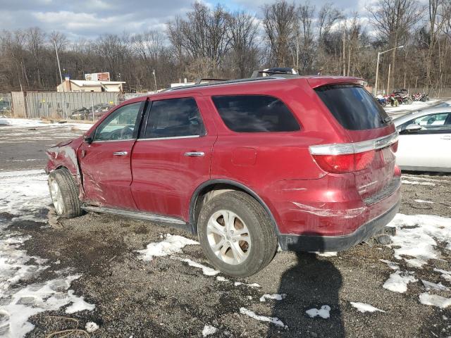 DODGE DURANGO CR 2013 red  flexible fuel 1C4RDJDG2DC693473 photo #3