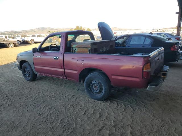 TOYOTA TACOMA 1997 red pickup gas 4TANL42N7VZ255501 photo #3