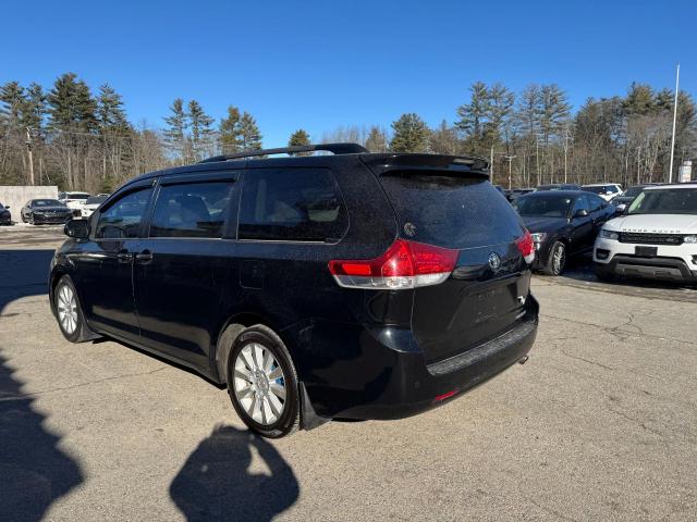 TOYOTA SIENNA XLE 2013 black sports v gas 5TDDK3DC3DS052713 photo #4