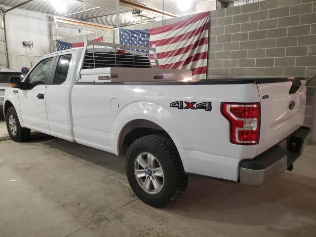 FORD F150 SUPER 2018 white  gas 1FTEX1E50JKF73269 photo #3