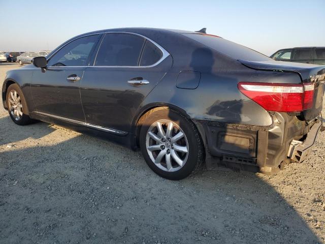 LEXUS LS 460 2008 black  gas JTHBL46F985073576 photo #3