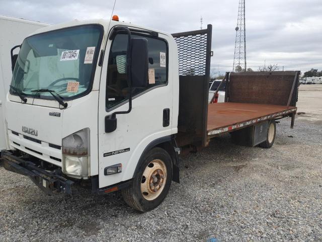 ISUZU NPR HD 2015 white tilt cab gas 54DC4W1B4FS802130 photo #1