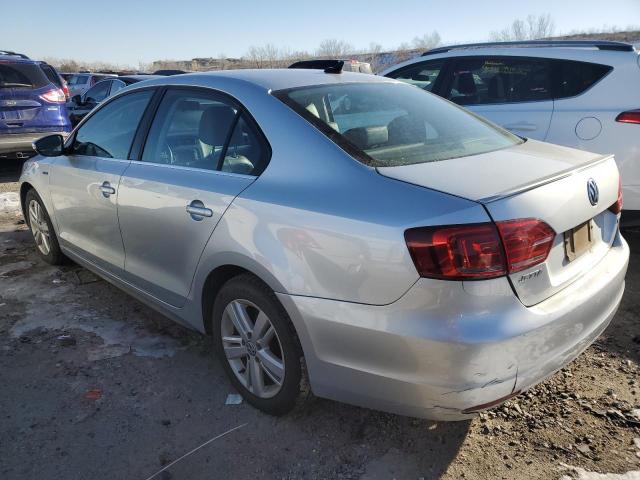 VOLKSWAGEN JETTA HYBR 2014 silver  hybrid engine 3VW637AJ9EM268869 photo #3