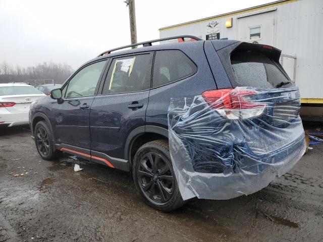 SUBARU FORESTER S 2022 blue  gas JF2SKAJC1NH495448 photo #3