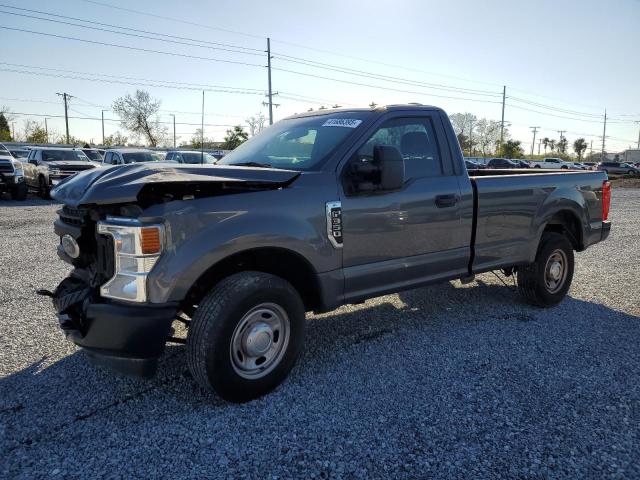 FORD F350 SUPER 2022 gray  gas 1FTRF3A64NEG44654 photo #1