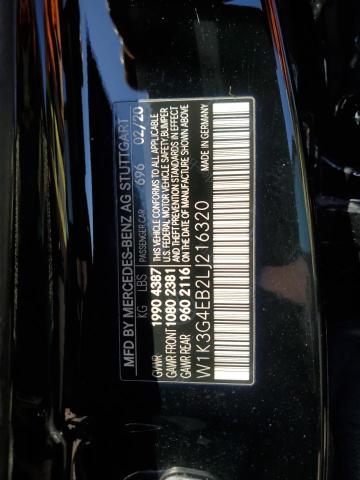 2020 MERCEDES-BENZ A 220 W1K3G4EB2LJ216320