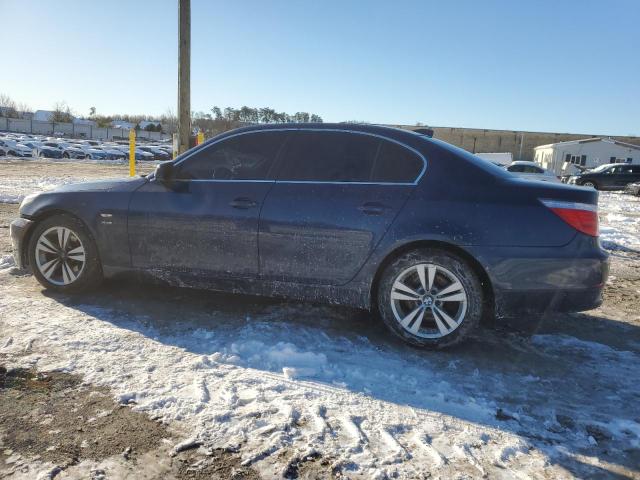 BMW 528 XI 2010 blue  gas WBANV1C55AC444590 photo #3