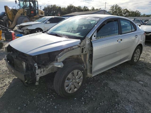 KIA RIO LX 2020 silver  gas 3KPA24AD6LE326968 photo #1