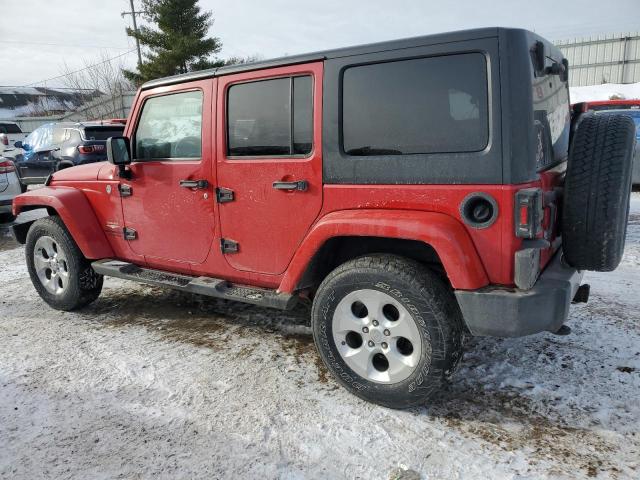 JEEP WRANGLER U 2014 red 4dr spor flexible fuel 1C4BJWEG9EL108816 photo #3