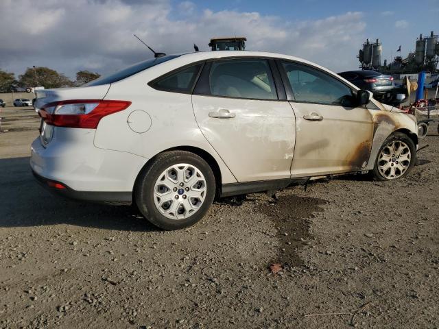 FORD FOCUS SE 2012 white  gas 1FAHP3F22CL435216 photo #4